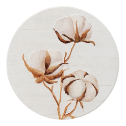 Home Sweet Home Cotton Ceramic Coaster