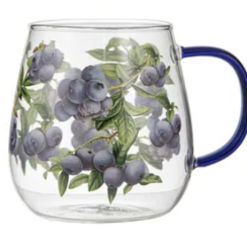 Berry Bliss Mugs Blueberries