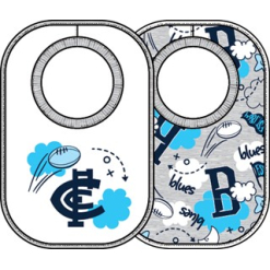 Carlton Blues Baby Infants Bib Set