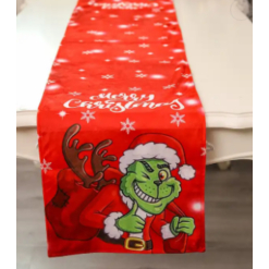 Grinch Christmas Table Decoration