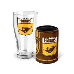 Pint Glass and Can Cooler
