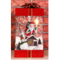 Christmas Gift Box Santa