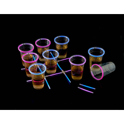 Glow Drinking Tic Tac Toe