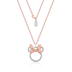 Minnie Mouse Bow Necklace