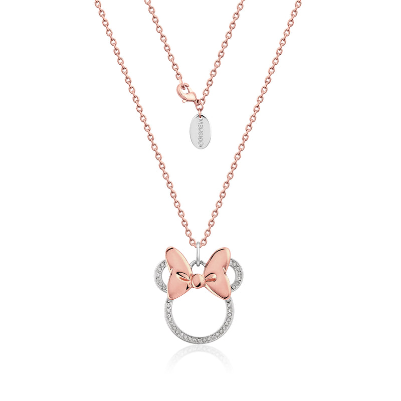 Minnie Mouse Bow Necklace