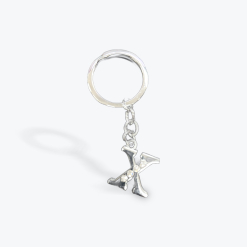 Initial Keyring Letter X