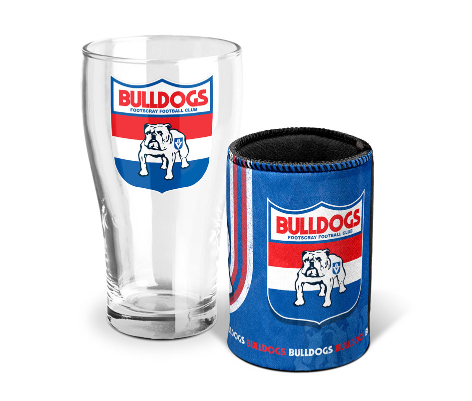 Pint Glass and Can Cooler
