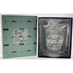 Scotch 21st Whiskey Glass