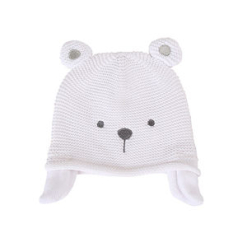White Knit Hat