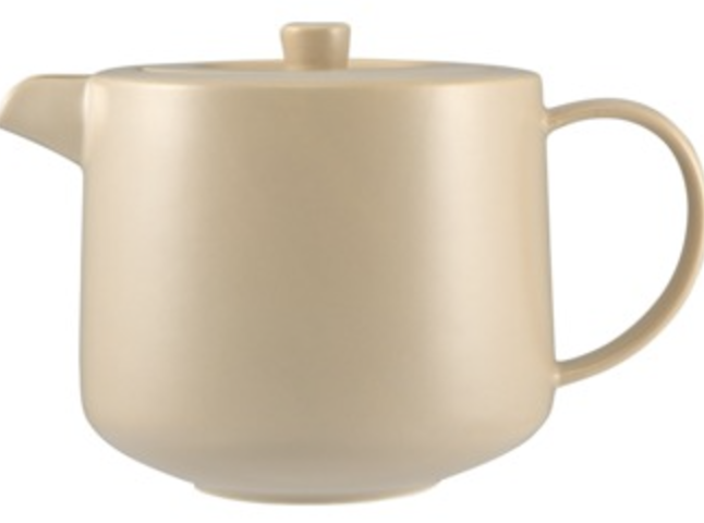 Cafe Life Teapot With Infuser 1L Sand Gift Boxed