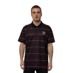 Mens Striped Polo Saints L