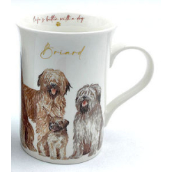 Muddy Paws Briard Mug