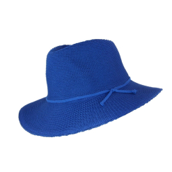 Jacqui Mannish Hat - Royal Blue RL73