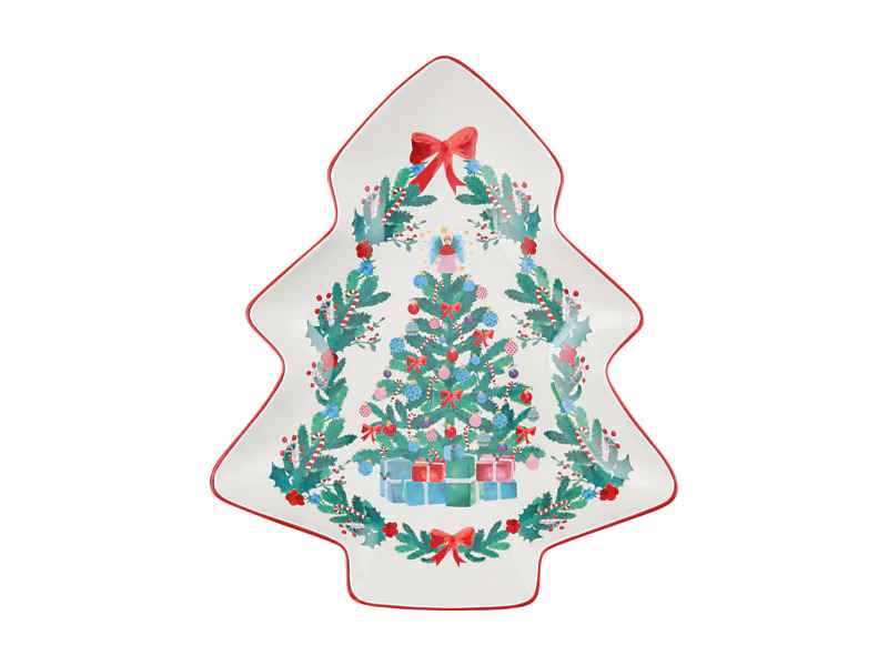 Christmasville Tree Dish Tree Gift Boxed