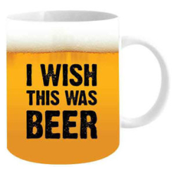I Wish This Was Beer Novelty Mug