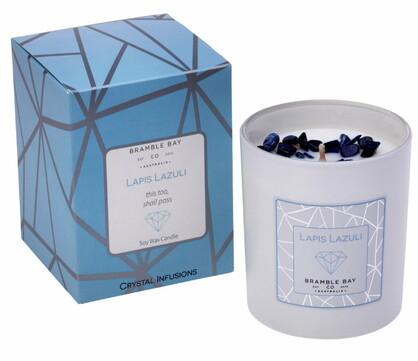 Crystal Infusions Lapis Lazuli Candle