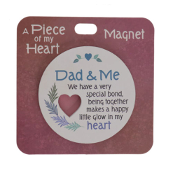 Dad and me magnet