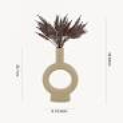 Circle Barley Ceramic Vase