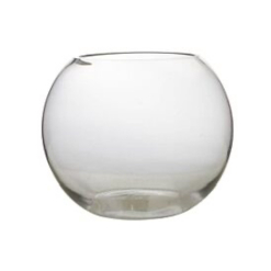 Diamante Rose Bowl 22x18.5cm Gift Boxed