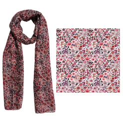 Scarf FM Pink Ditsy Floral