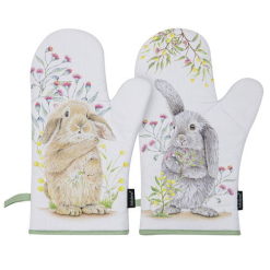 Bunny Tales 2pk Oven Mitt