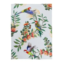 MW Eloise Short Native Grace Eastern Rosella Tea Towel 50x70cm