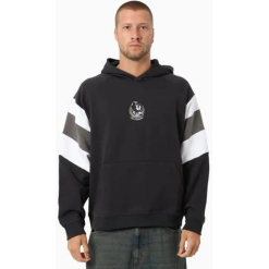 Unisex Box Fit Fleece Hoodie Collingwood Magpies