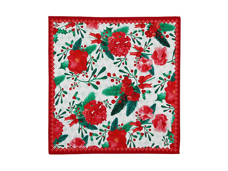Mistletoe Cotton Napkin 45x45cm Set of 4
