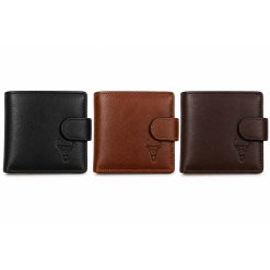 Leather Wallet with Cow
