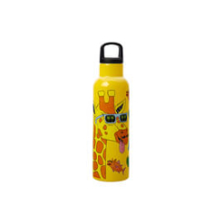 Mulga the Artist Double Wall Insulated Bottle 600ML Giraffe