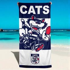 Geelong Cats  Jumbo Beach Towel