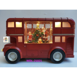 Double Decker Bus Led Globe