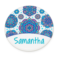 Samantha motif coaster