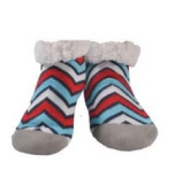 Nuzzles Mens Chevron Socks