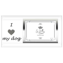 Dog Heart Poem Photo Frame