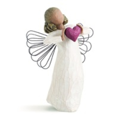Willow Tree With Love Angel, Darker Skin