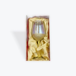 Merry Elfin Christmas Wine Glass