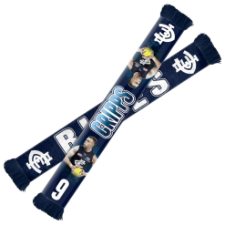 Carlton Blues Player Scarf Cripps