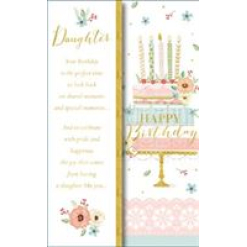 Happy Birthday Daughter Card