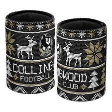 Collingwood Christmas Can Cooler