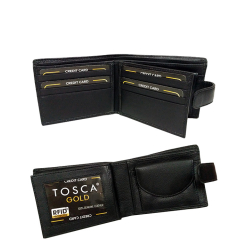 Tosca RFID Leather Wallet