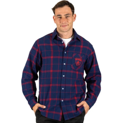AFL Melbourne 'Mustang' Flannel Shirt L