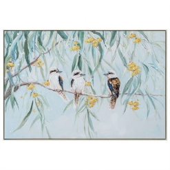 Kookaburra Painted Canvas