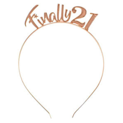 Finally 21st Birthday Headband