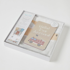 Transport Milestone Muslin Set