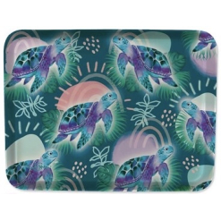 Melamine Serving Tray Turtle