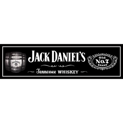 Jack Daniels 3 Bar Runner