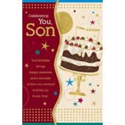 Celebrating You, Son Card