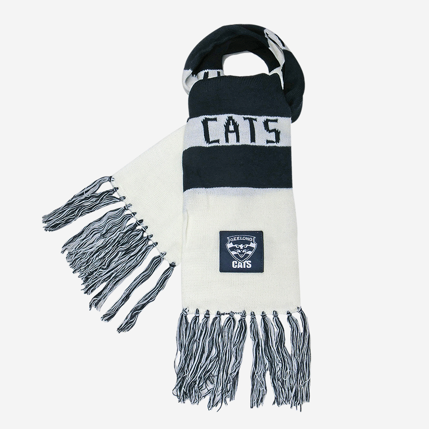 Geelong AFL Bar Scarf