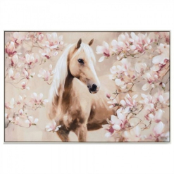 Horse Hand Painted Canvas